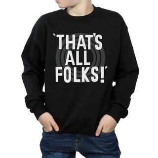 LOONEY TUNES  That's All Folks Sweatshirt 