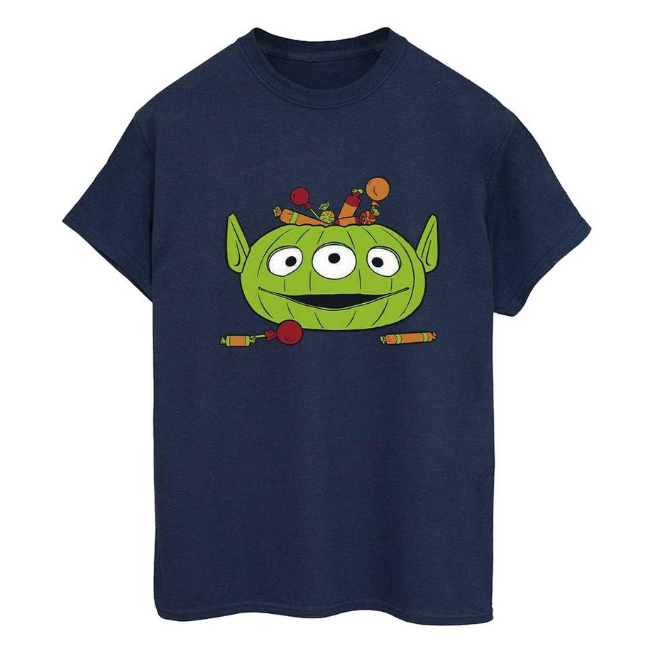 Alien Pumpkin Basket TShirt  Halloween