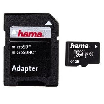 Hama 64GB microSDXC Classe 10