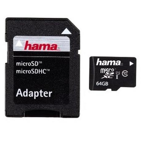 hama  Hama 64GB microSDXC 64 Go Classe 10 
