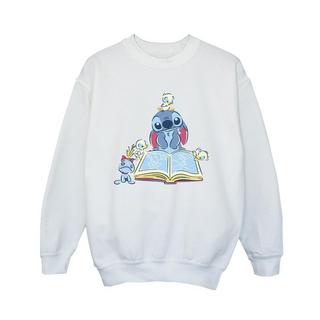 Disney  Reading Reading A Book Sweatshirt 