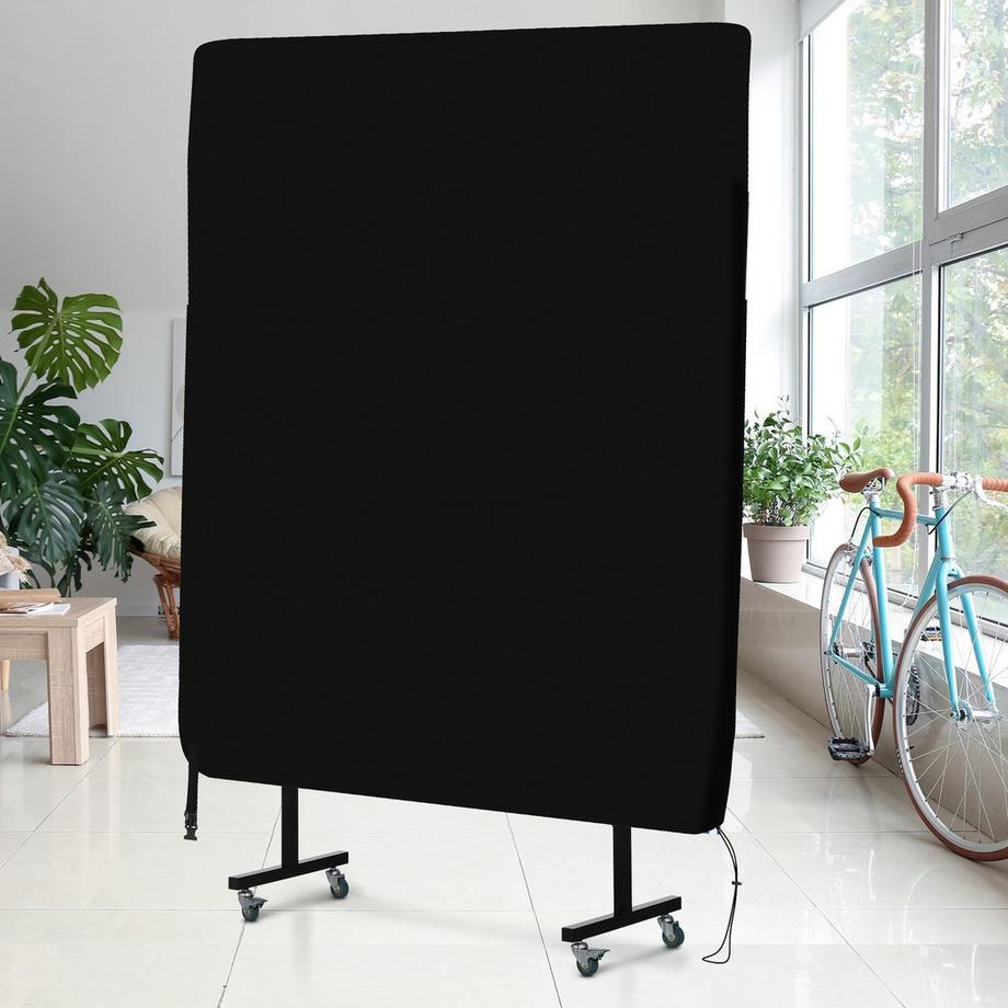 Northio  Tischtennisplatte Abdeckung Wasserdicht Anti-Uv Outdoor Indoor Schwarz 