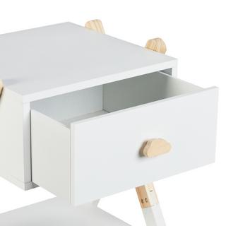 Northix Table de chevet pour enfants avec tiroir  
