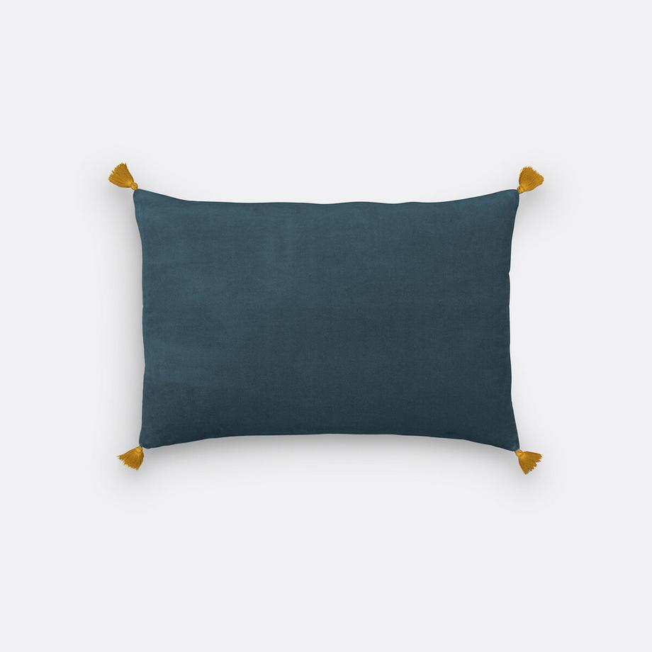 Housse de coussin velours