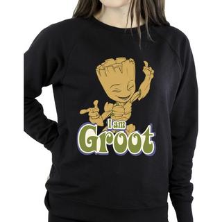 Guardians Of The Galaxy I Am Groot Felpa Girocollo  