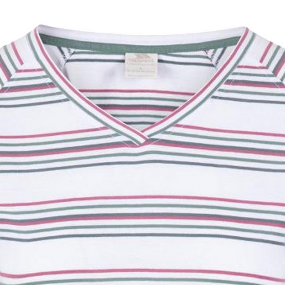 Trespass Fernie Floral Print V-Ausschnitt T-Shirt  