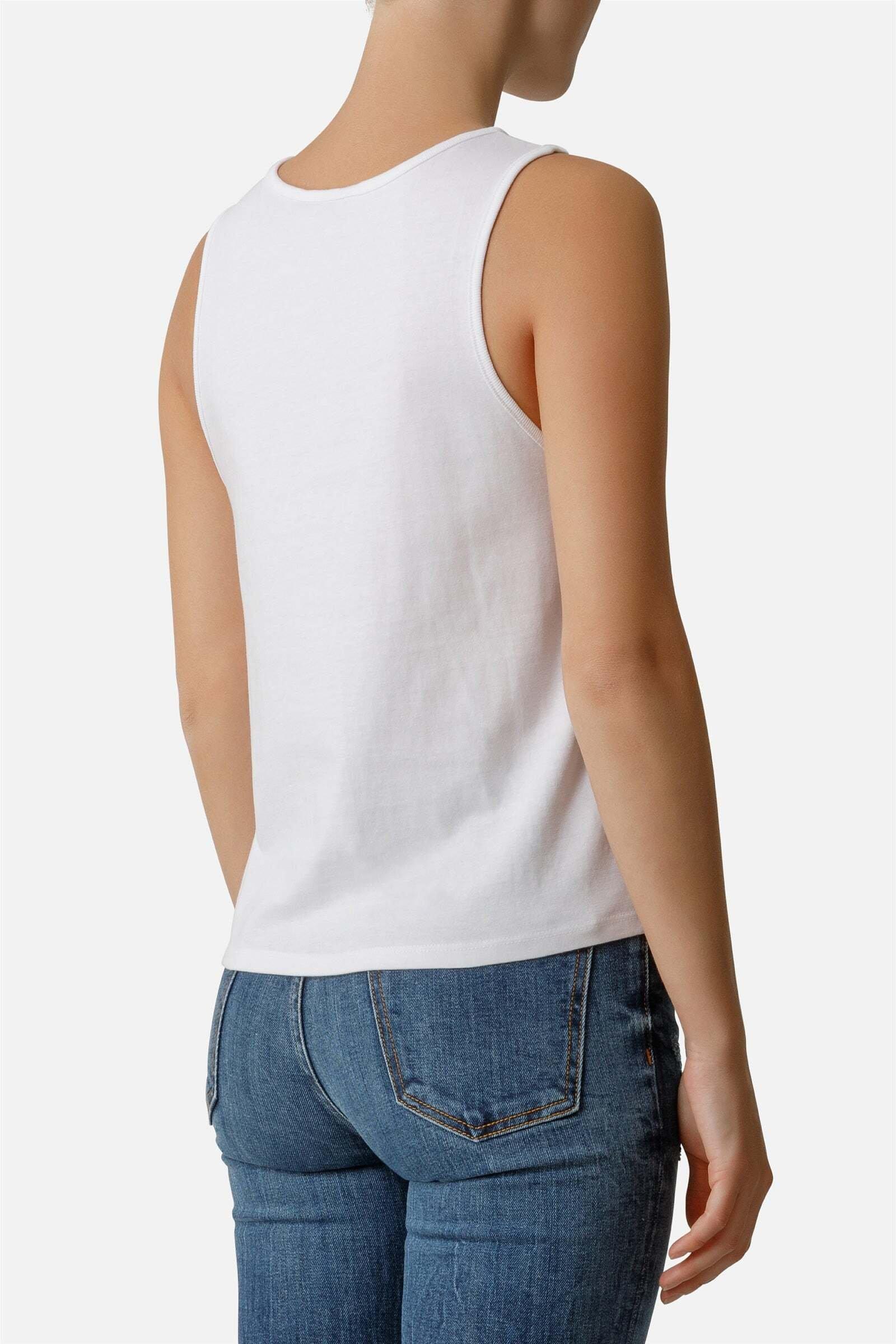 BOXEUR DES RUES  Top Basic Tank Top With Front Logo 