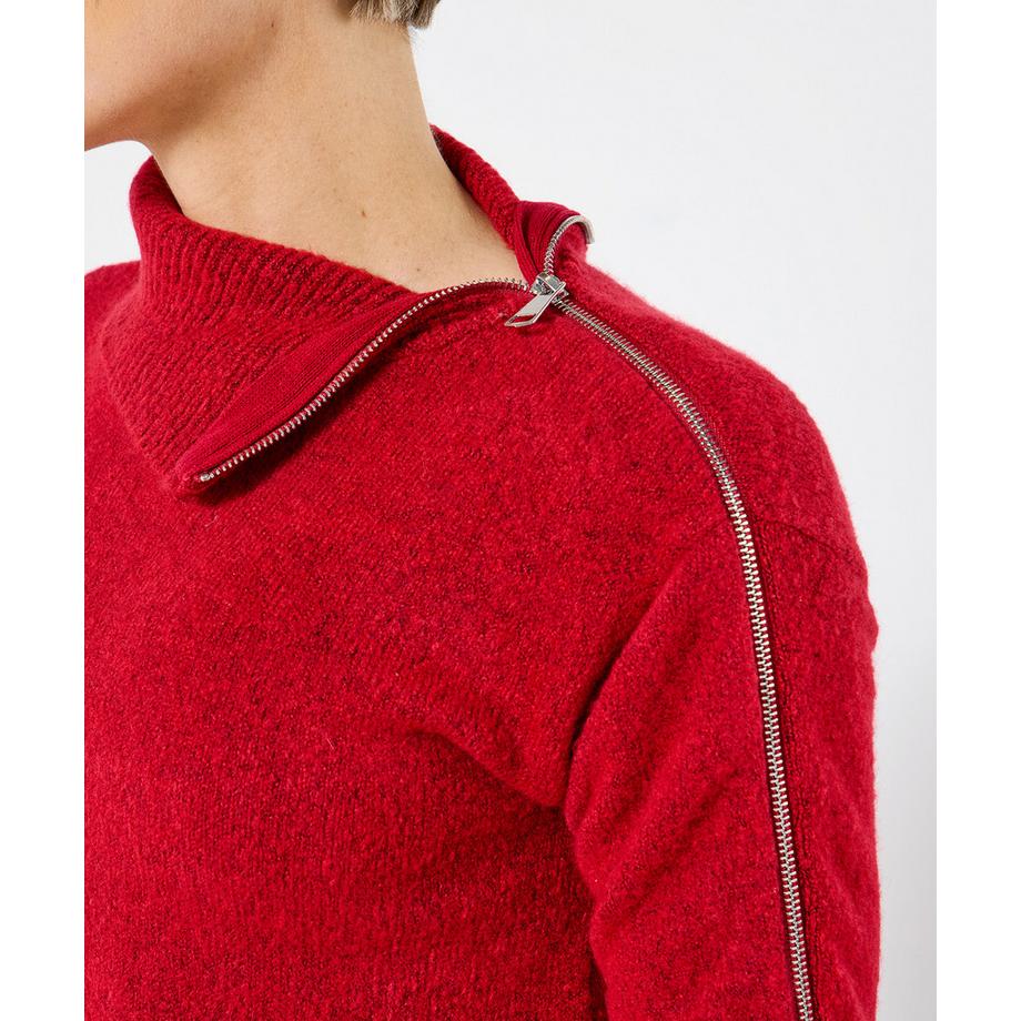 Joe Browns Pullover Oversized Kragen Reissverschluss  