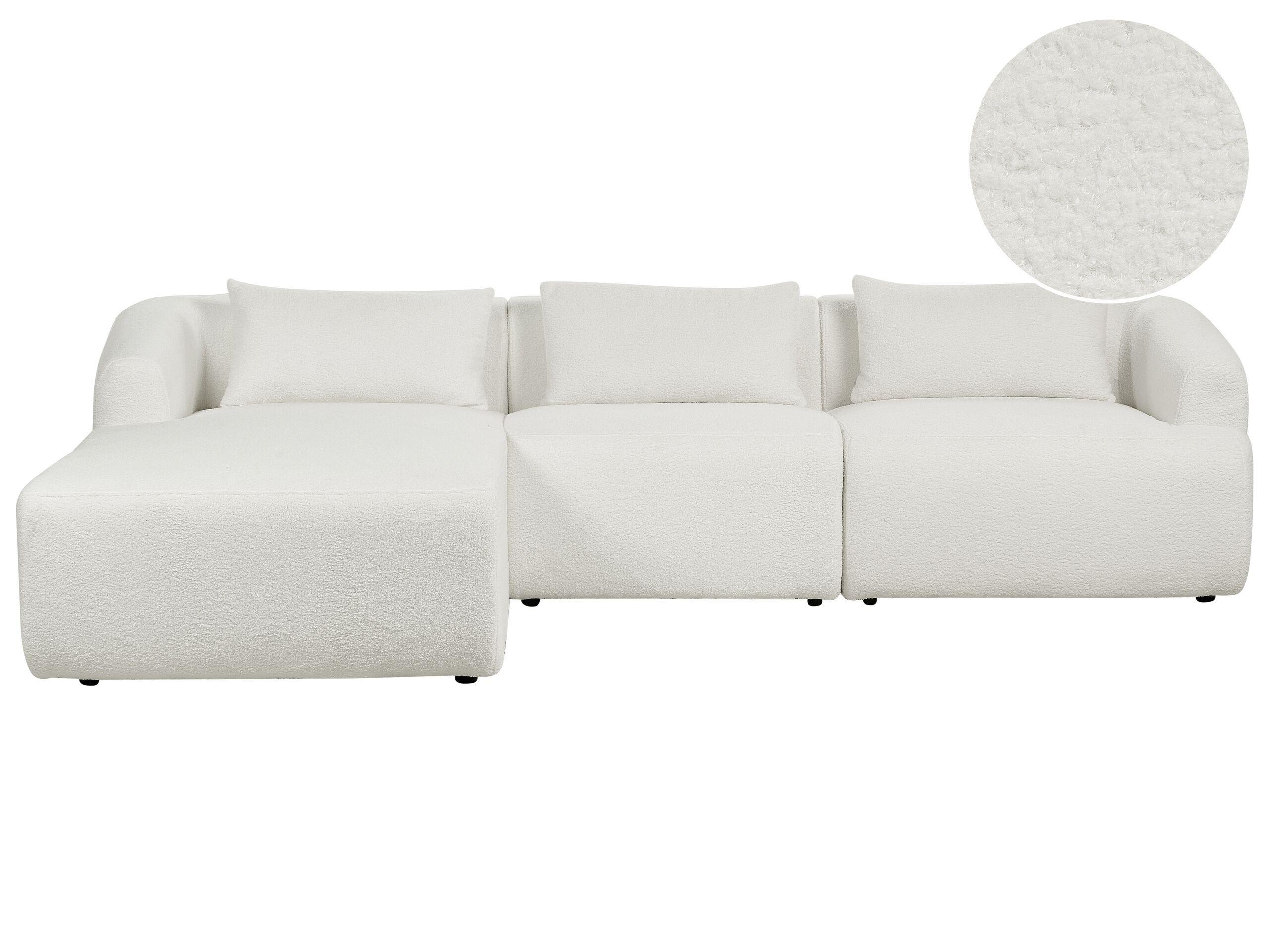 Beliani Ecksofa aus Bouclé Modern SVANSELE  