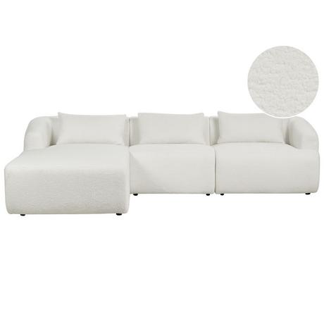 Beliani Ecksofa aus Bouclé Modern SVANSELE  