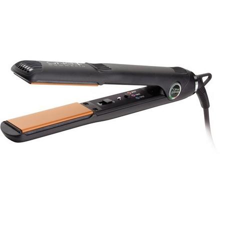 GAMMAPIÙ ONE + Profi Haarglätter schwarz  