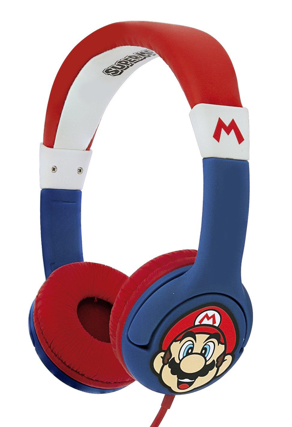 OTL  OTL Technologies Super Mario Blue Écouteurs Avec fil Arceau Musique Multicolore 
