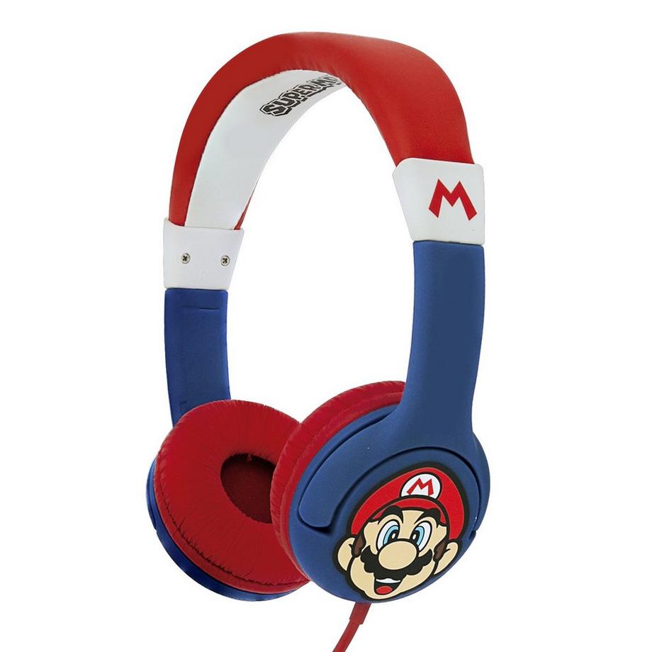 OTL  OTL Technologies Super Mario Blue Écouteurs Avec fil Arceau Musique Multicolore 