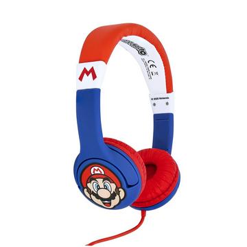 OTL Technologies Super Mario Blue Kopfhörer Kabelgebunden Kopfband Musik Mehrfarbig