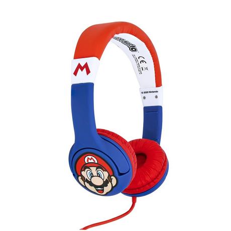 OTL  OTL Technologies Super Mario Blue Écouteurs Avec fil Arceau Musique Multicolore 