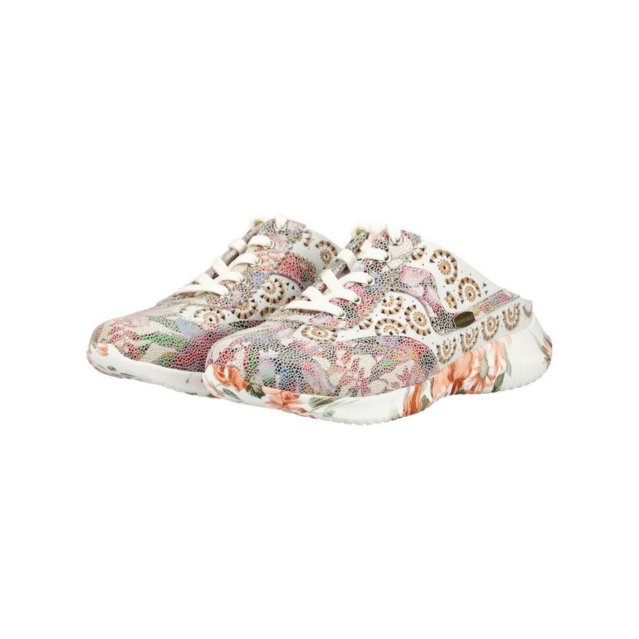 Laura Vita Mules baskets à imprimé floral  