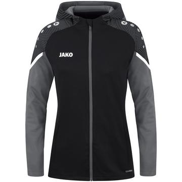 damen-trainingsjacke mit kapuze performance