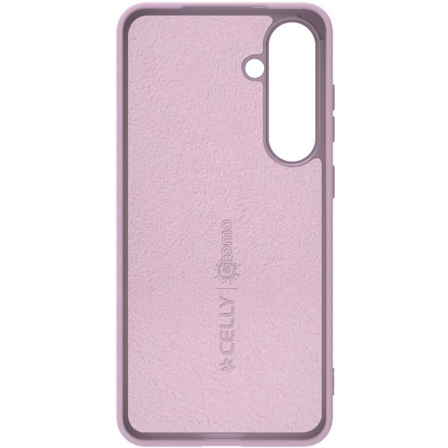Celly  Cromo Weiche Gummihülle Galaxy S24 5G Pink 