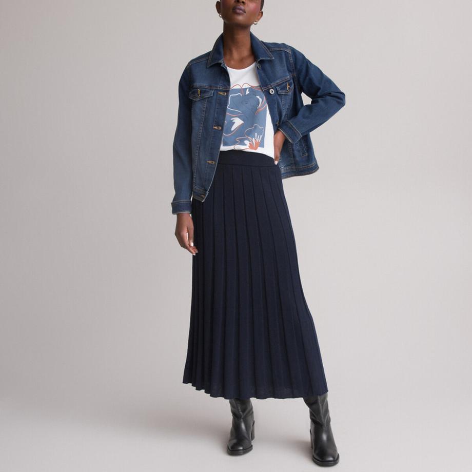 La Redoute Collections Gonna lunga plissettata  