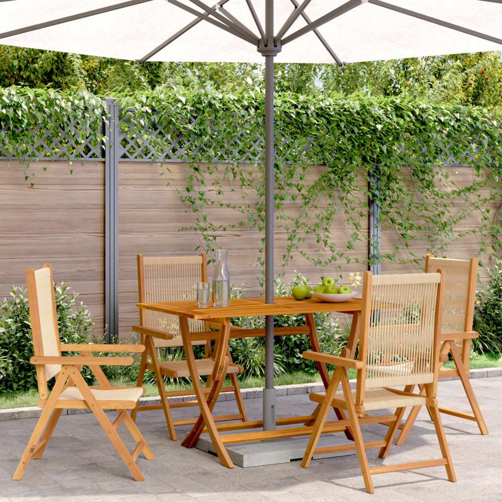 VidaXL Chaise de jardin bois  