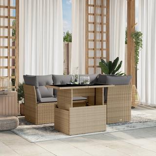 VidaXL Garten sofagarnitur poly-rattan  