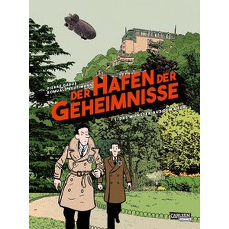 Der Hafen der Geheimnisse 1: Das Monster aus dem Meer Gabus, Pierre; Reutimann, Romuald (Illustrationen); Schöner, Thomas (Übersetzung) Couverture rigide 