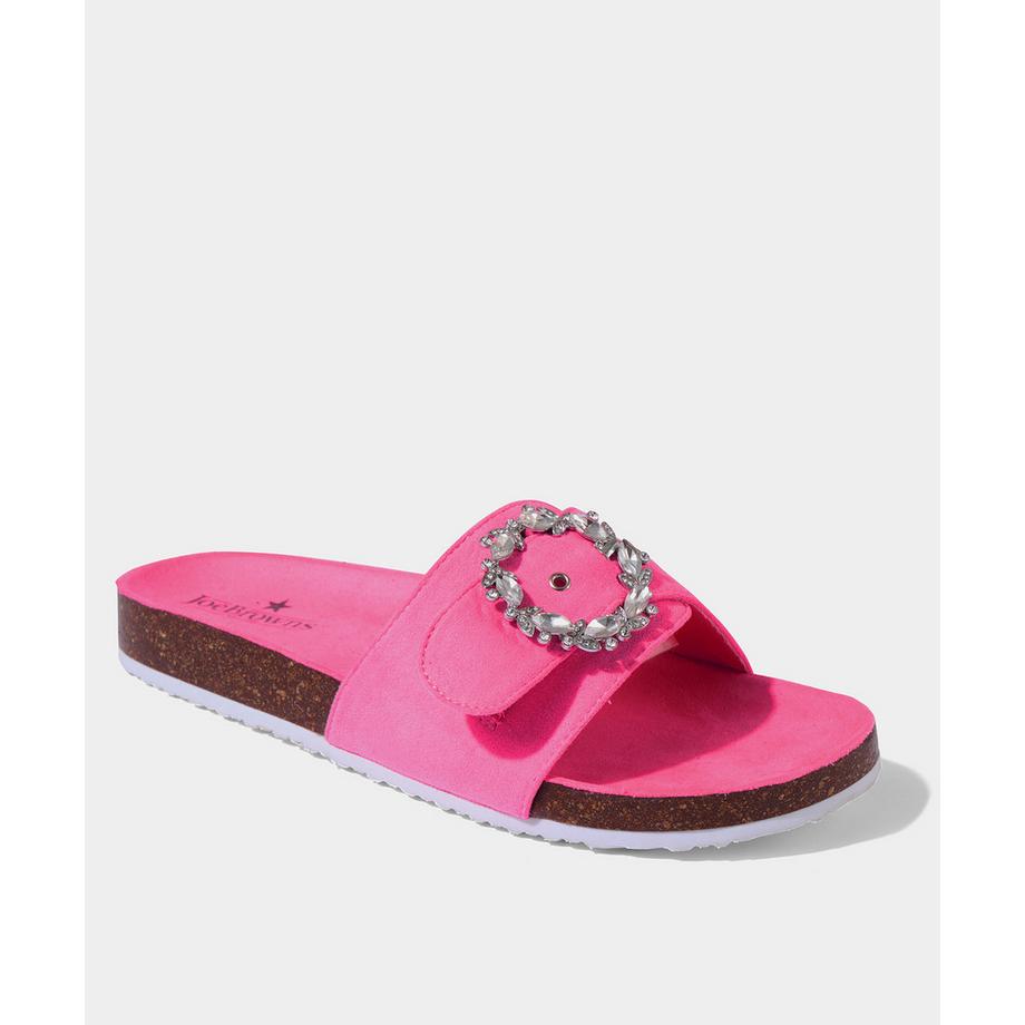 Joe Browns Sandali Slider con Fibbia Decorativa  