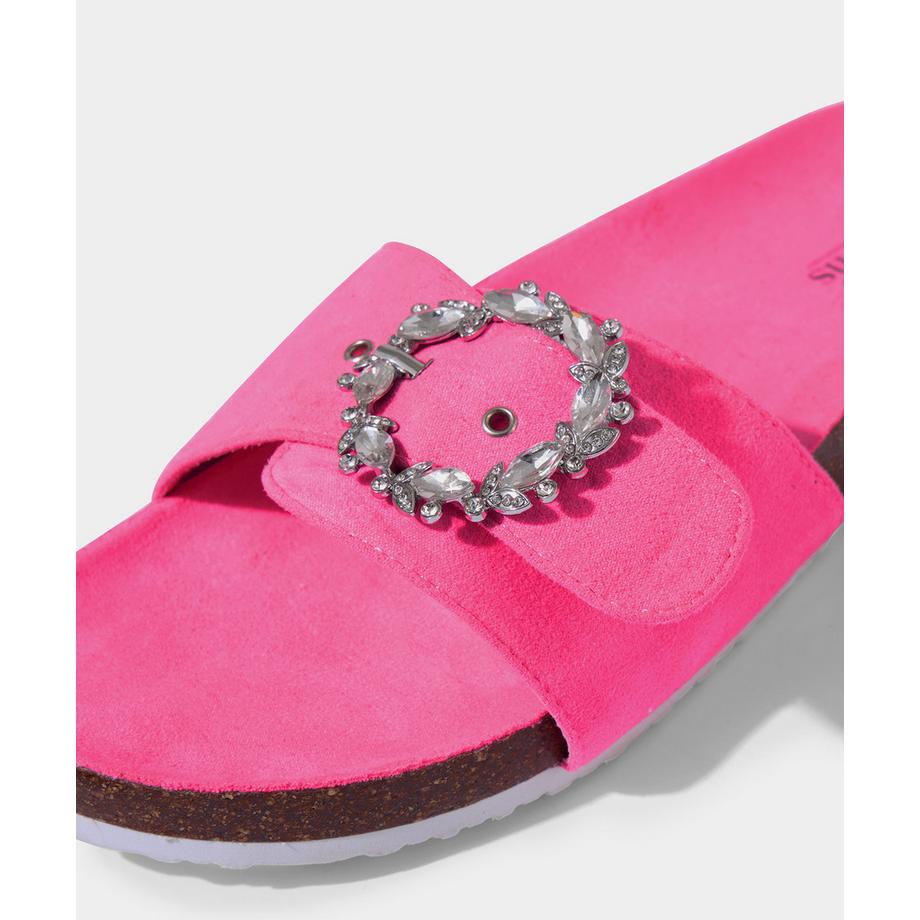 Joe Browns Sandali Slider con Fibbia Decorativa  