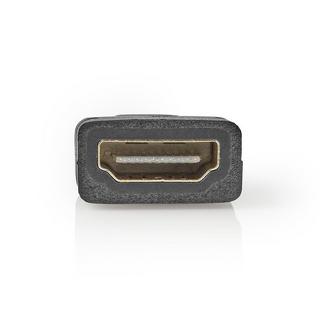 Nedis  Adattatore HDMI™ | Mini connettore HDMI™ | Uscita HDMI™ | Placcato oro | Diritto | ABS | Nero | 1 pz. | Blister 