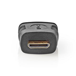 Nedis  Adattatore HDMI™ | Mini connettore HDMI™ | Uscita HDMI™ | Placcato oro | Diritto | ABS | Nero | 1 pz. | Blister 