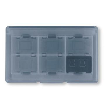 Boîtier de rangement 24 jeux Steelplay Pour  Switch Gris transparent