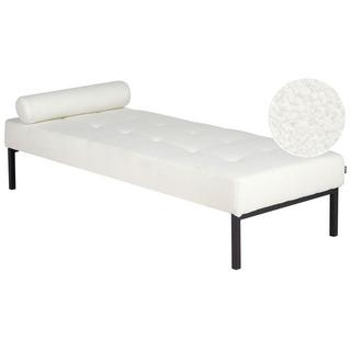 Beliani Chaiselongue aus Bouclé Modern CHINON  