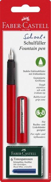 Faber-Castell FABER-CASTELL Schulfüller 149812 rot  