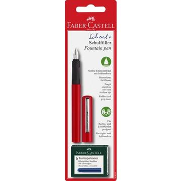 FABER-CASTELL Schulfüller 149812 rot