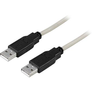 DELTACO  Câble USB 2.0 Type A mâle - Type A mâle 1,0 m 