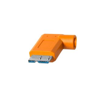 Tether Tools  Tether Tools CUC33R15-ORG USB Kabel 4,6 m USB 3.2 Gen 1 (3.1 Gen 1) USB C Micro-USB B Orange 
