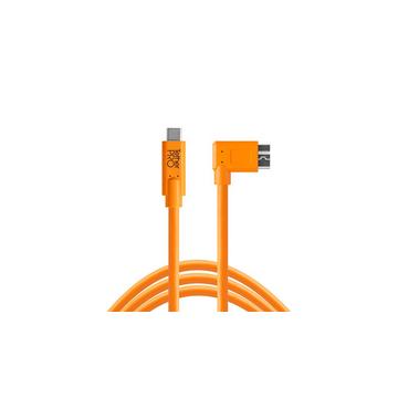 Tether Tools CUC33R15-ORG USB Kabel 4,6 m USB 3.2 Gen 1 (3.1 Gen 1) USB C Micro-USB B Orange