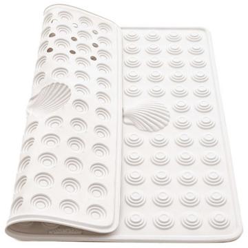 Tappeto doccia antiscivolo 48x48 cm bianco