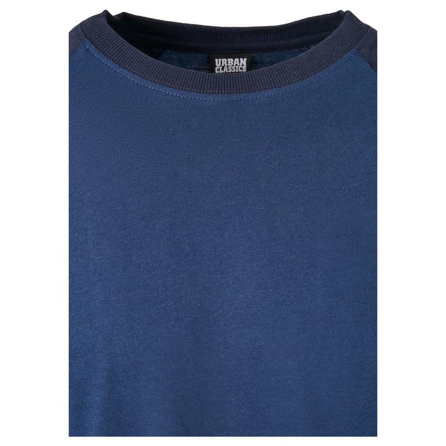 URBAN CLASSICS Raglan Contrast Langarm-T-Shirt  