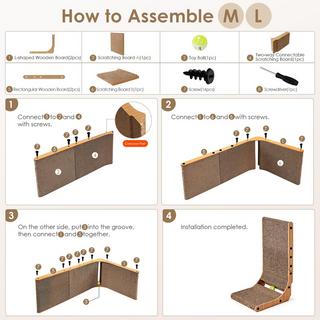 Activity-board  Planche à gratter pour Chat 