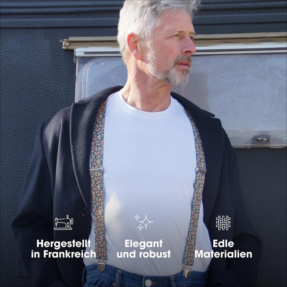 Only-bags.store Breite Vintage Hosenträger  