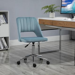 Northio Chaise De Bureau Chaise Pivotante Chaise De Bureau Réglable En Hauteur Rotative À 360° Design Pétoncle Mousse Velours Polyester  