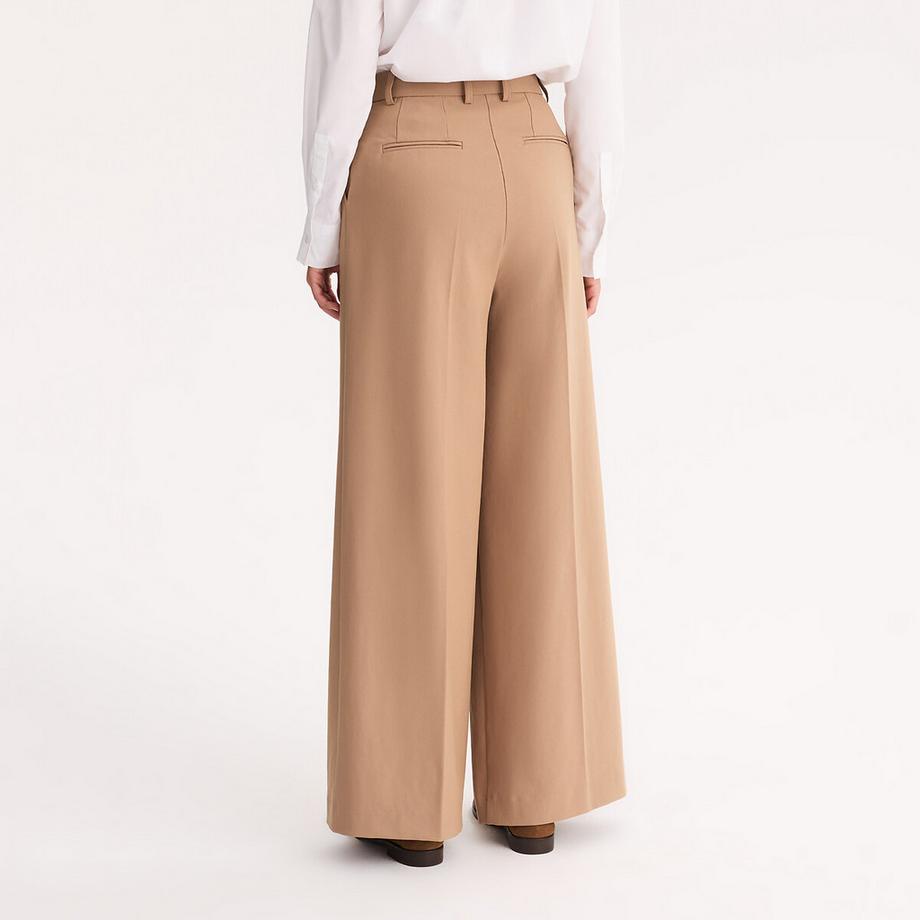 La Redoute Collections Pantalon Taille Haute Large  