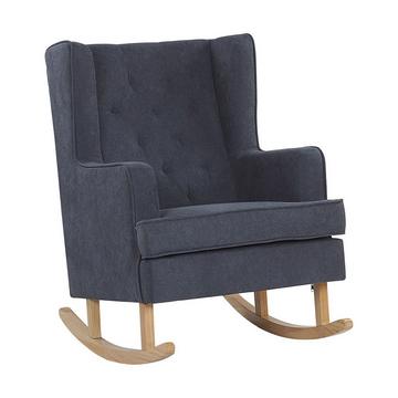 Fauteuil à bascule en Tissu Rétro TRONDHEIM