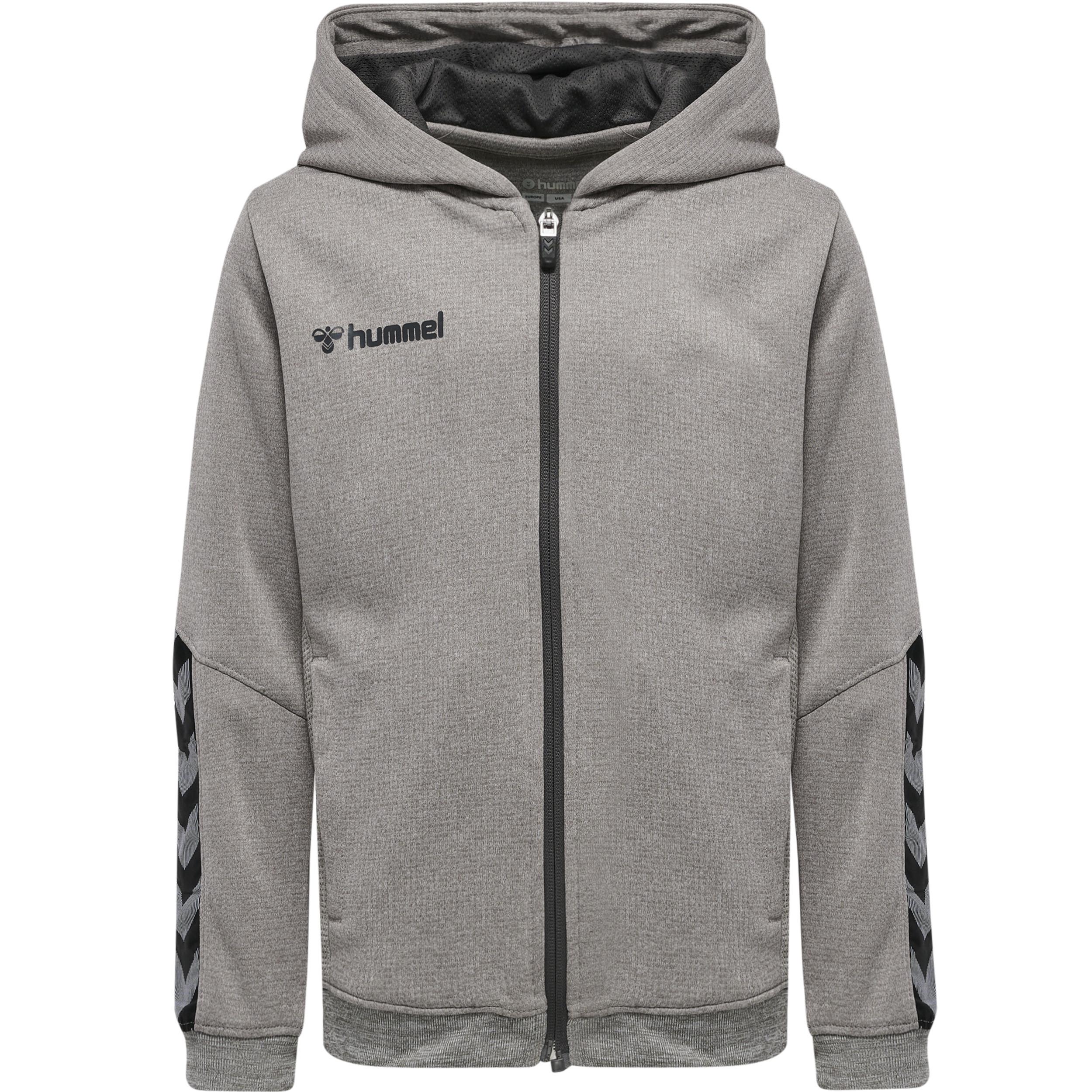 Hummel  sweatshirt à capuche enfant zip hmlauthentic poly 