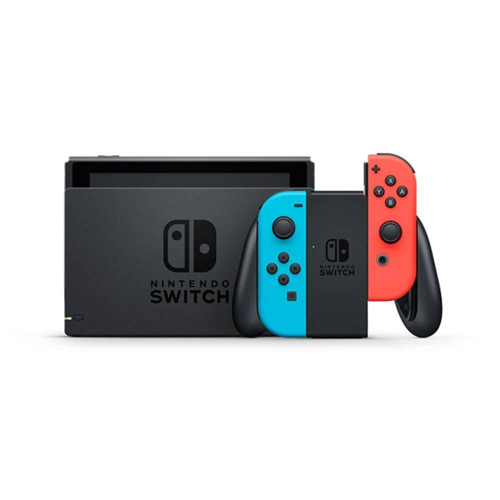 Nintendo  Switch OLED Konsole 64 GB Neonrot, Neonblau 