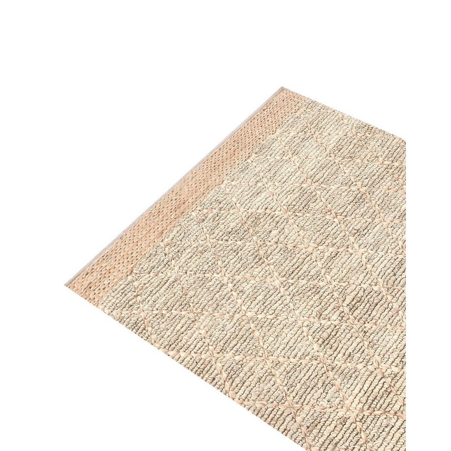 Beliani Tapis en Jute Boho TELLIKAYA  