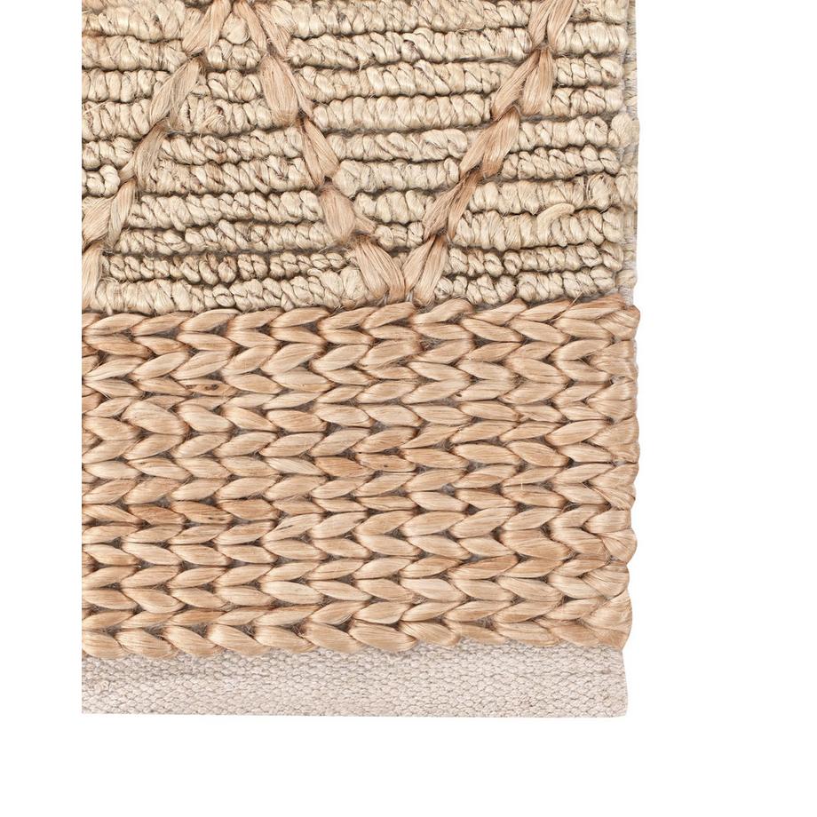 Beliani Tapis en Jute Boho TELLIKAYA  