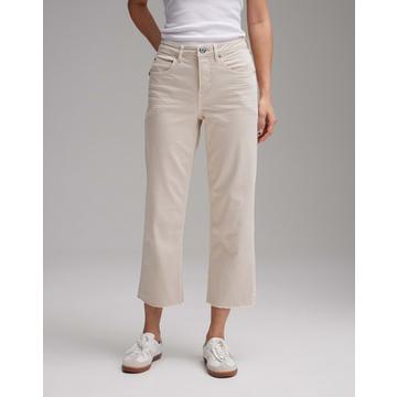 Wide Cropped Jeans Momito color Gerade