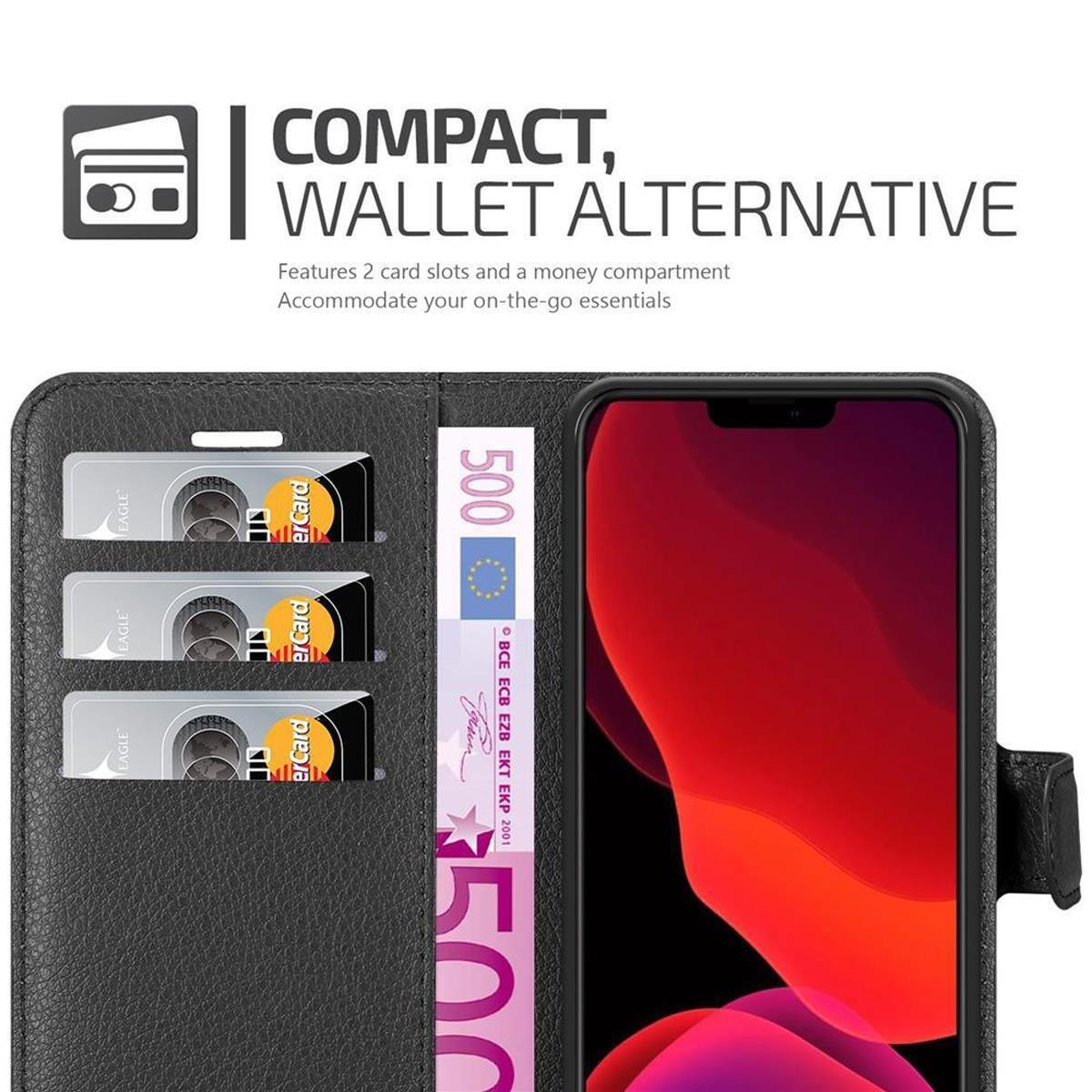 Cadorabo  Housse compatible avec Apple iPhone 12 / 12 PRO - Coque de protection avec fermeture magnétique, fonction de support et compartiment pour carte 